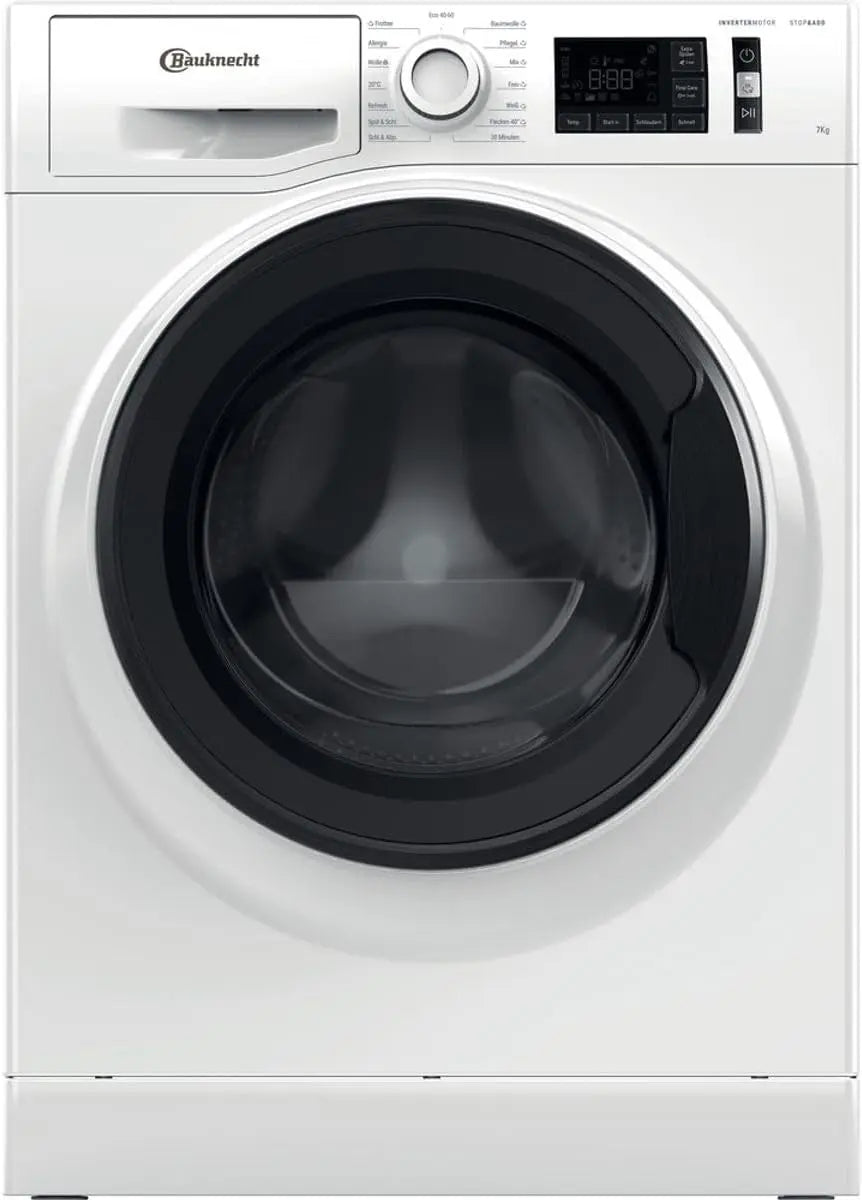 Bauknecht Frontlader-Waschmaschine 7A, freistehend, Weiß