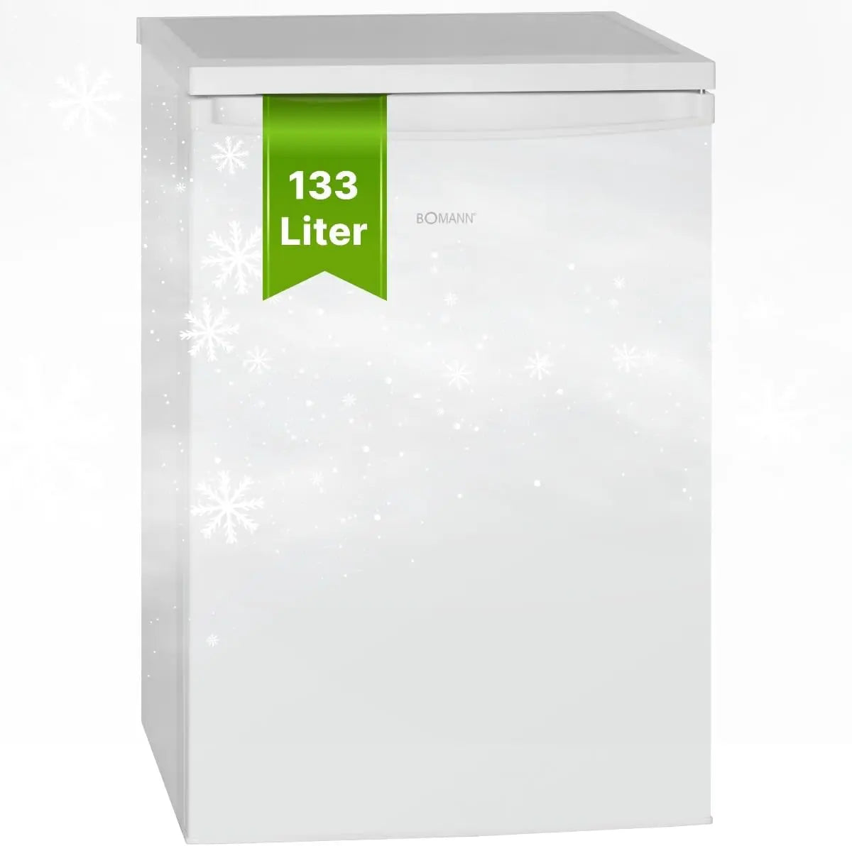 Bomann Kühlschrank, 133 L, Weiß, VS 2185