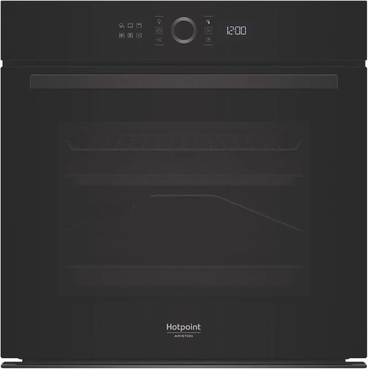 Hotpoint Einbaubackofen HA4S80PM0BA, Einbaugerät, Schwarz, 73 L