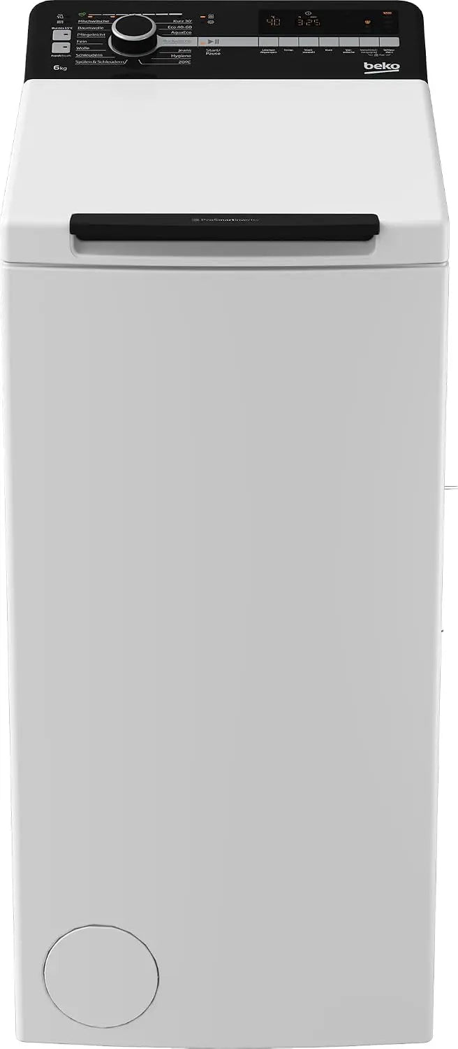 Beko Waschmaschine BTL1WFP10622DE, Fassungsvermögen 6 kg, Weiß, 1200 U/min