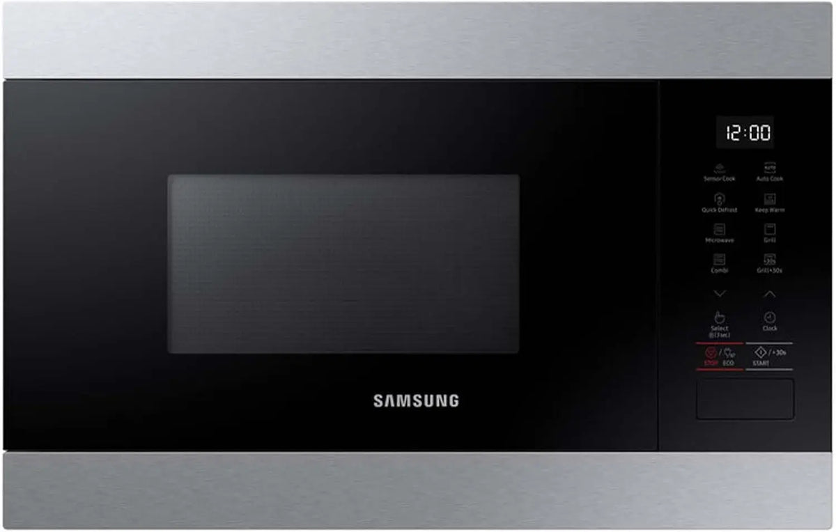 Samsung Mikrowelle MG22M8274AT/E1, 22 L, Einbaugerät, Edelstahl, 850 W