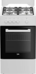 Beko Einbaubackofen FSG522DWC, Weiß, 50 × 60 cm
