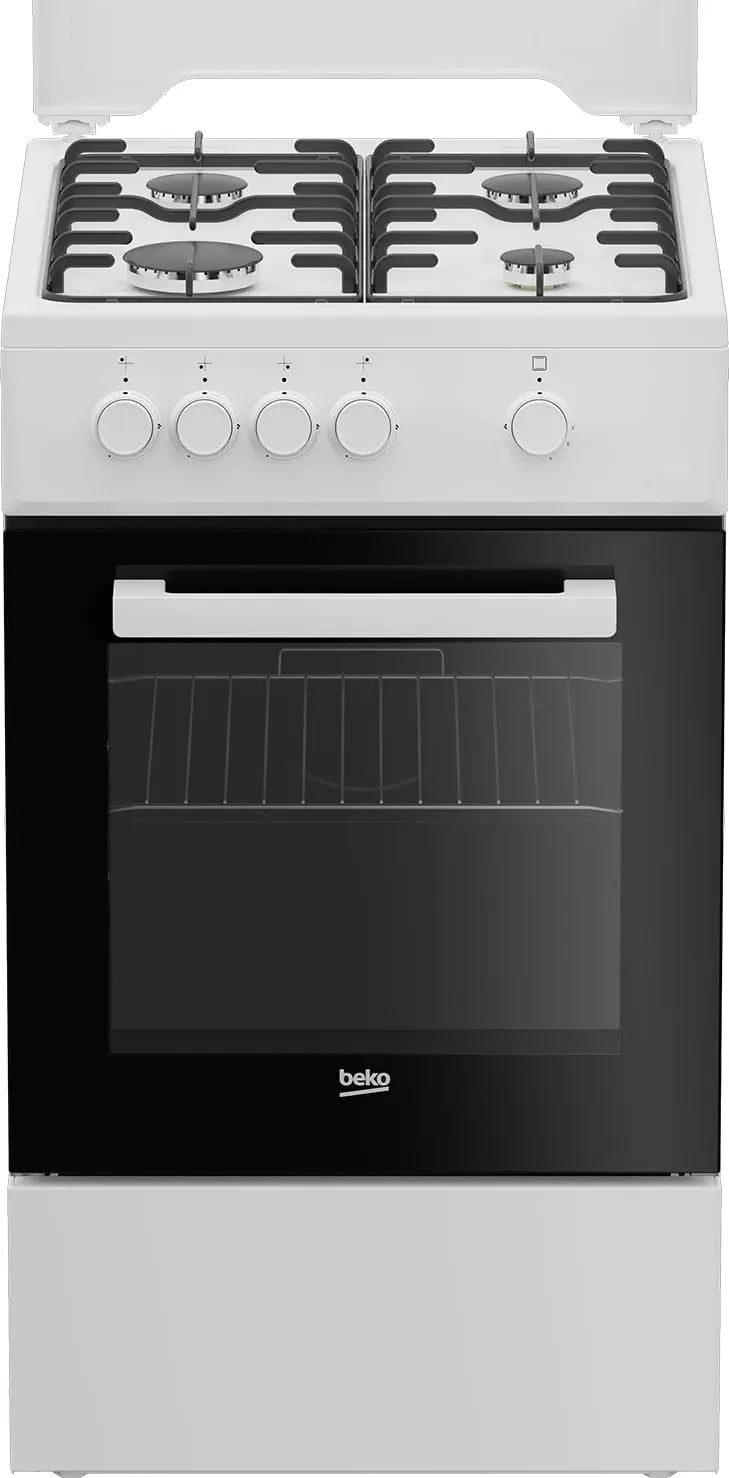 Beko Einbaubackofen FSG522DWC, Weiß, 50 × 60 cm