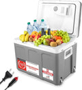 TZS First Austria Elektrische Kühlbox, 45 L, Grau, 12 V