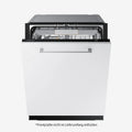 Samsung Geschirrspüler, 14 Maßgedecke, Weiß, DW60CG880B00EG, 7,9 L, 43 dB