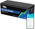 EconomiPower Akku LiFePO4, 7680 Wh, 300 Ah, 24 V