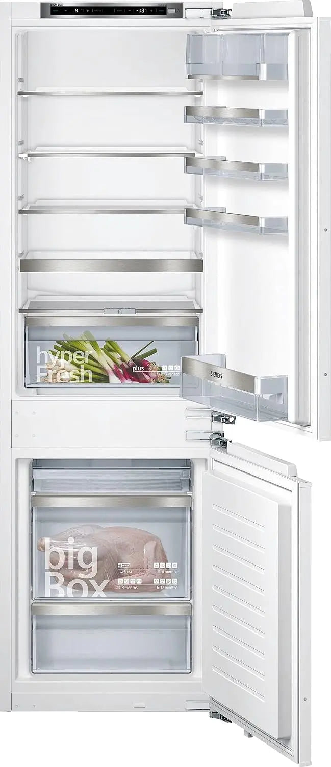 Siemens Kühl-Gefrierkombination KI86SADE0, 266 L, Low Frost, Einbaugerät, 219 kWh