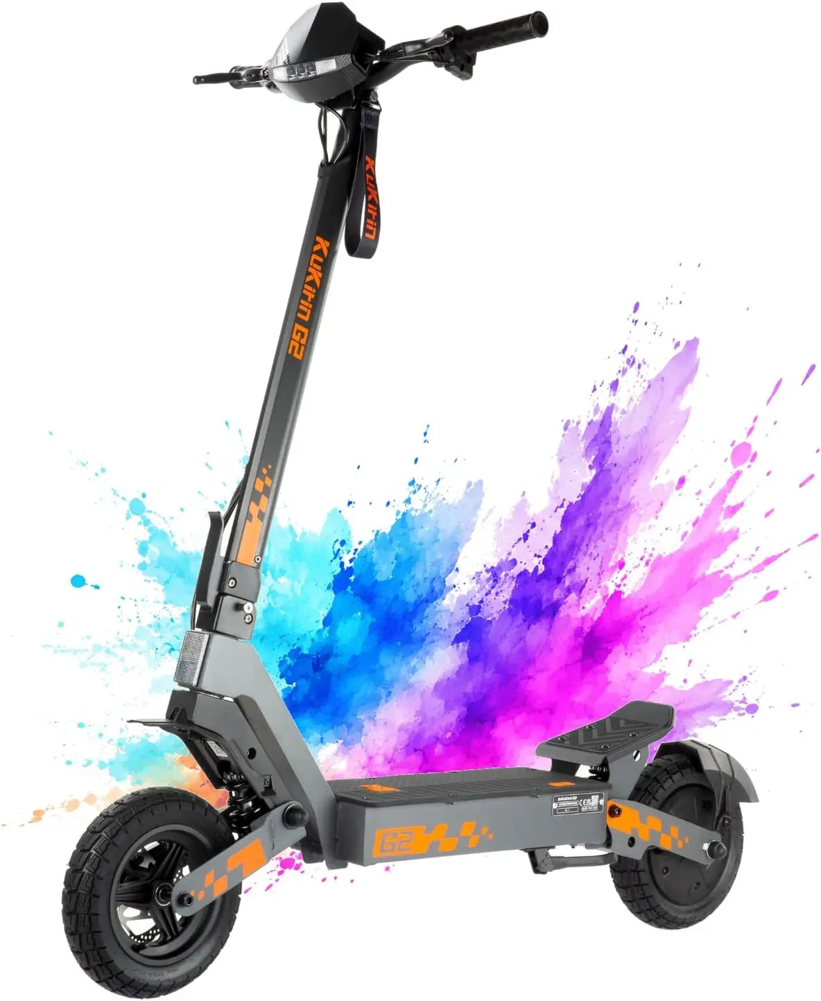 Kukirin E-Scooter G2, 10 Zoll, Reichweite bis 55 km, klappbar