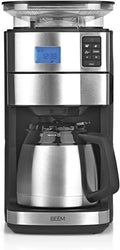 BEEM Kaffeemaschine, Edelstahl, 1000 W, Timer