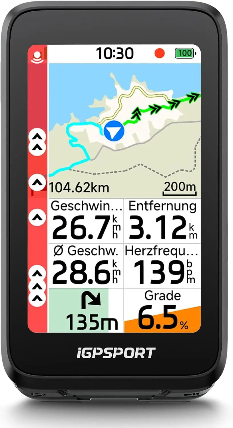 iGPSPORT GPS-Fahrradcomputer, 3,0 Zoll