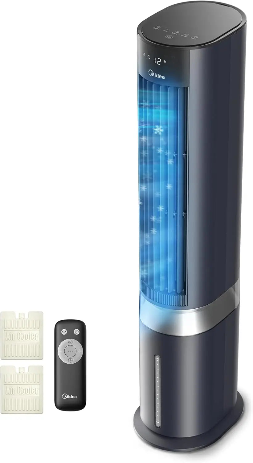 Midea Luftkühler MCF23XRB, Blau, 7 L