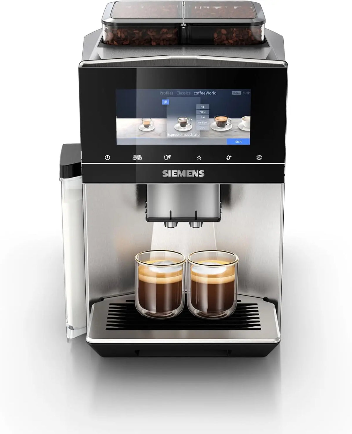 Siemens Kaffeevollautomat EQ900, Edelstahl