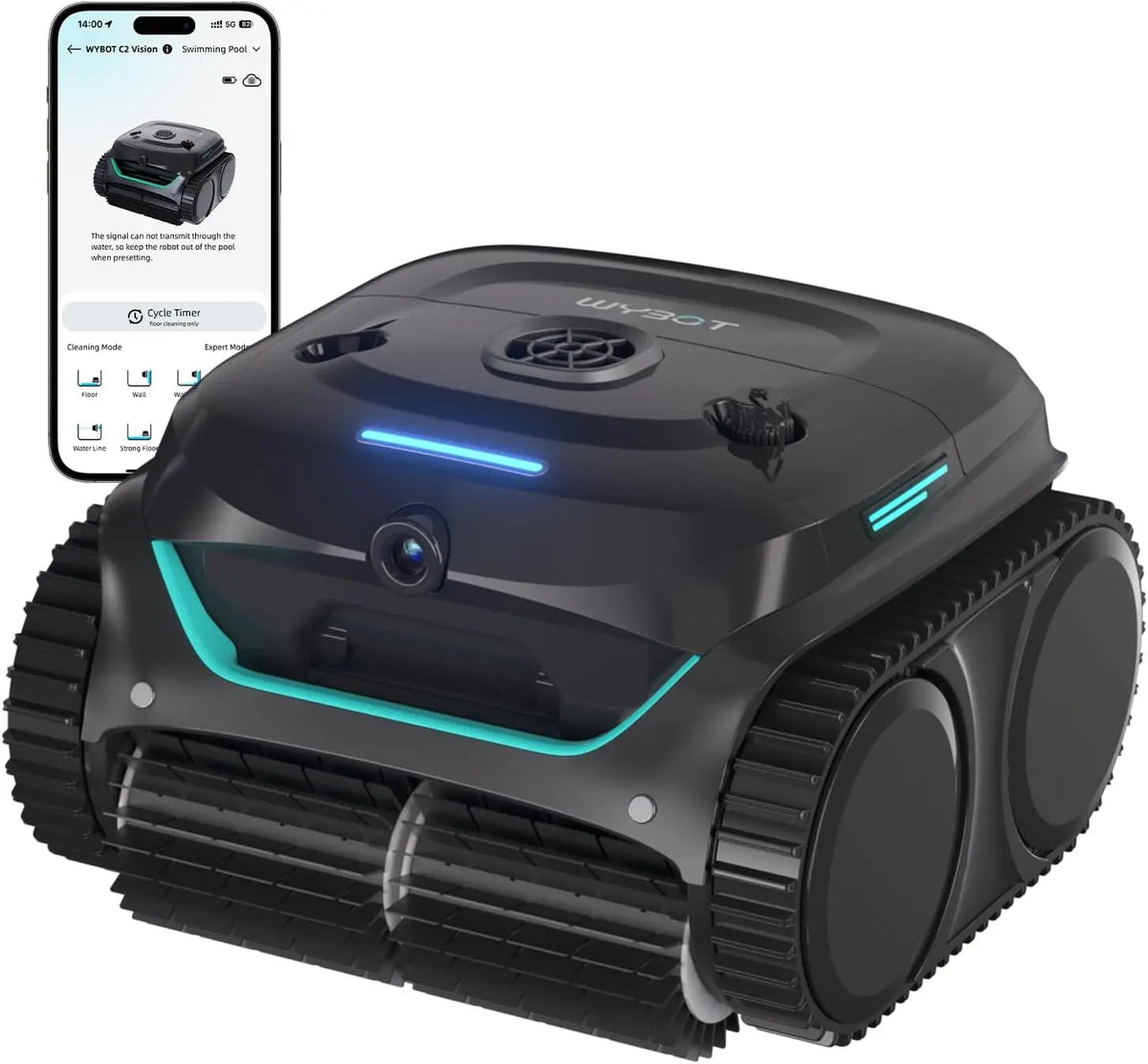WYBOT Poolroboter C2, bis 200 m²