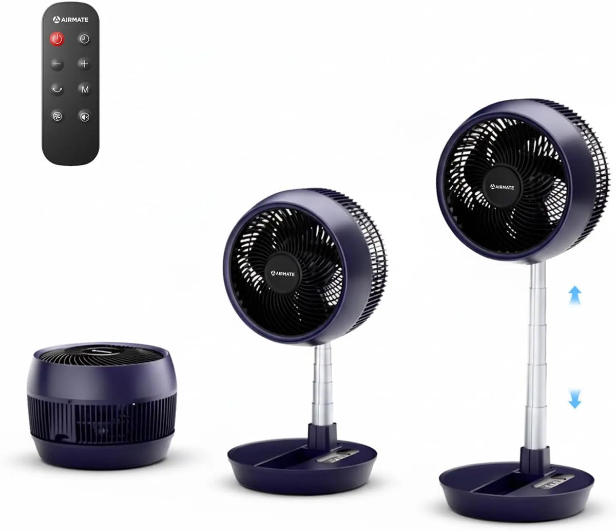 AIRMATE Standventilator, Fernbedienung, Timer