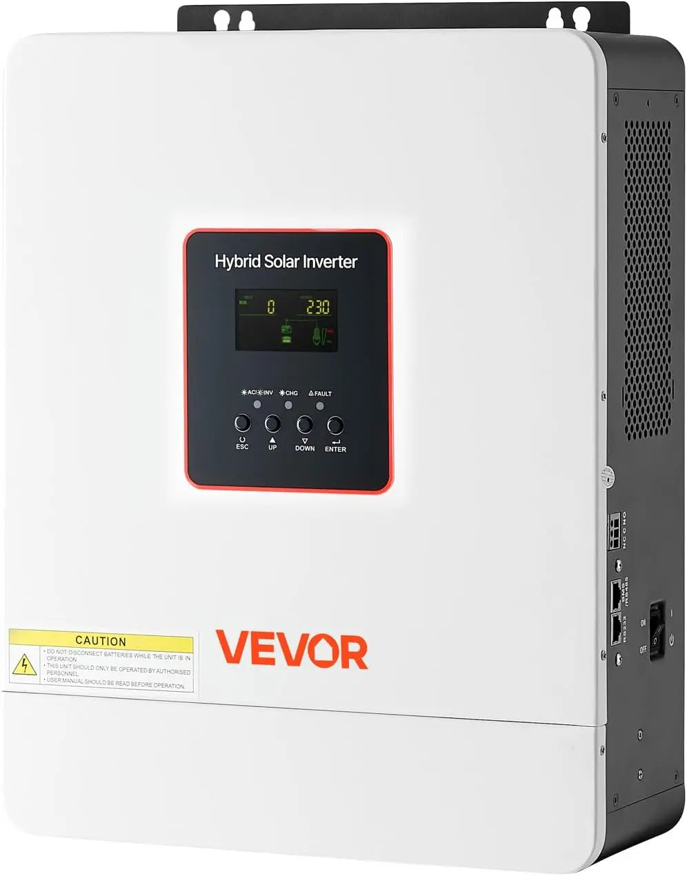 VEVOR Wechselrichter Wechselrichter 4000, WLAN, 24 V