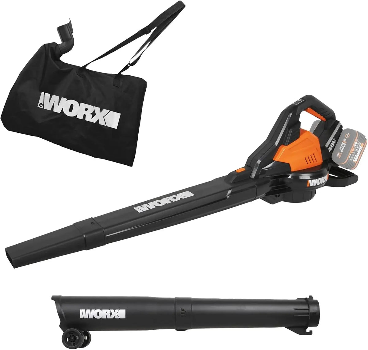 WORX Laubsauger WG583E.9, 40 V