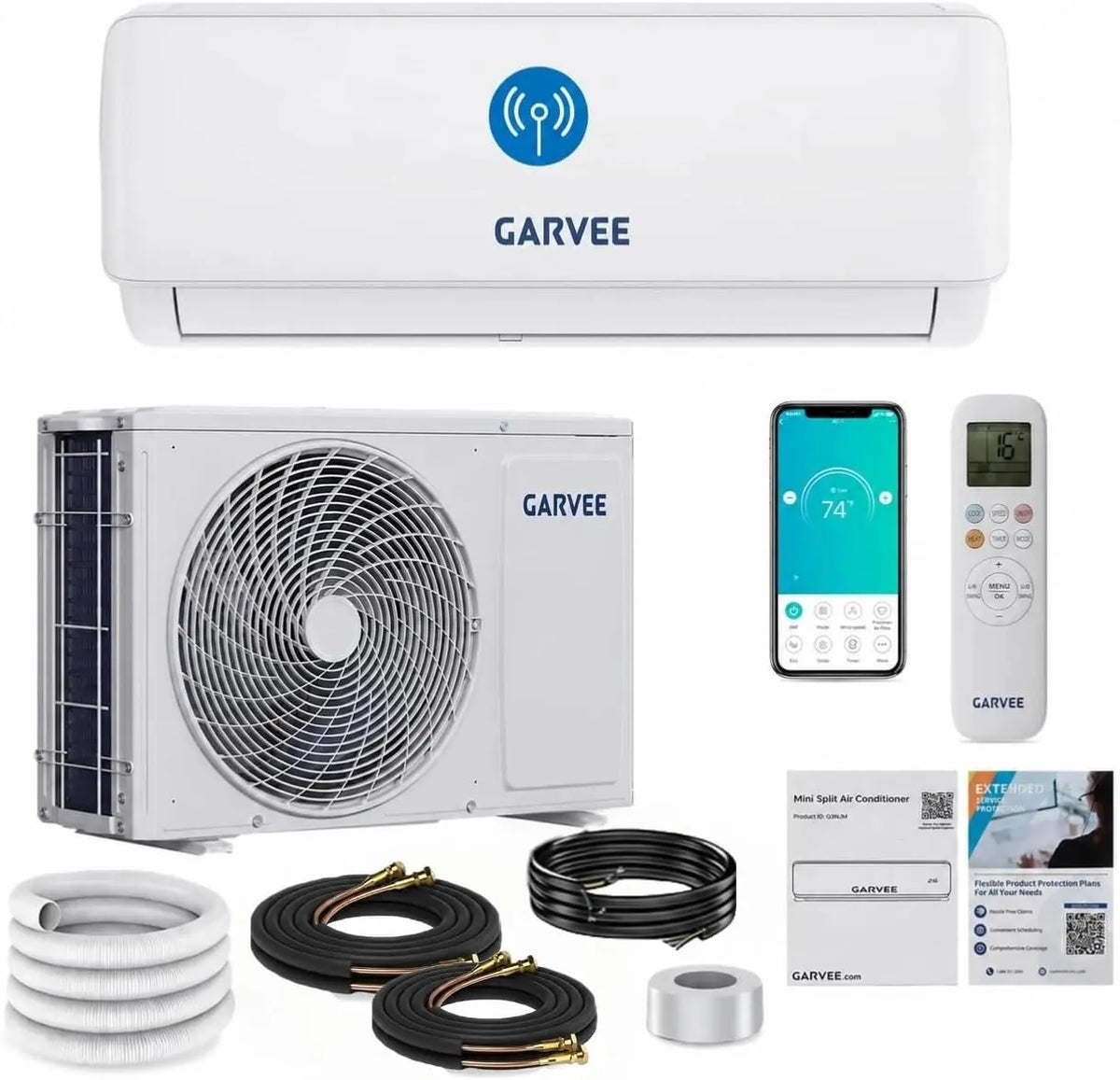 RBFGYIOP Klimaanlage, 9000 BTU, WLAN