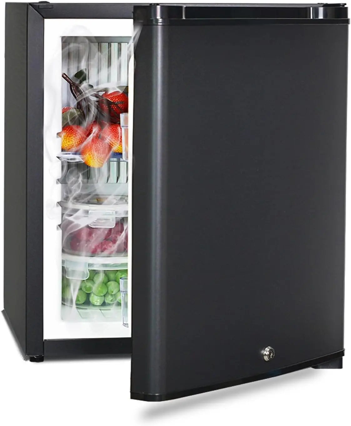 Smad Mini-Kühlschrank, 30 L, Schwarz, 12 v