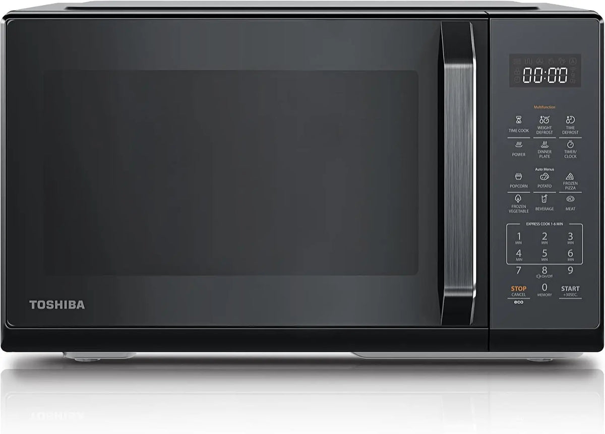 TOSHIBA Mikrowelle, 23 L, Schwarz, EM23PE, 800 W