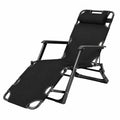 Ergonomischer Zero-Gravity-Sessel für Terrasse und Garten, klappbar mit Kissen, belastbar bis 200 kg