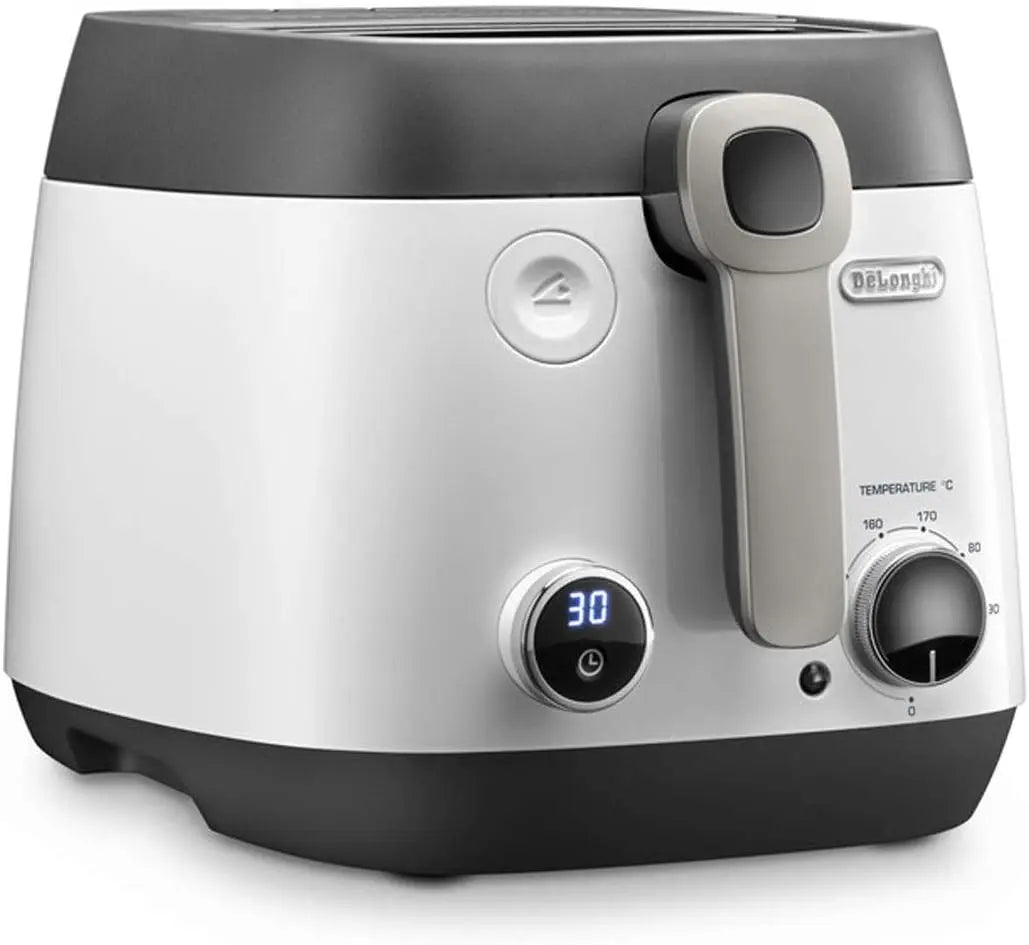 De'Longhi Thermostat FS6067, Weiß und Schwarz, 1800 W, 2,4 L, Timer