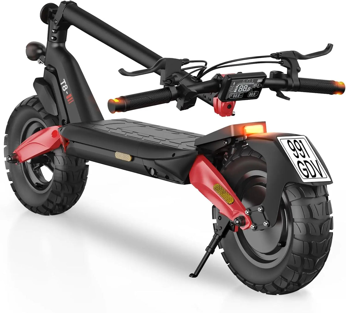 HeyScooter E-Scooter, 10 Zoll, Reichweite bis 70 km, 15AH, 12,5 AH