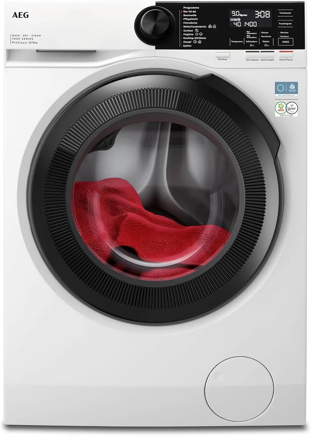 AEG Waschtrockner, Fassungsvermögen 10 kg, 1600 U/min