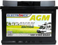 Electronicx Akku, 80 Ah, 12 V