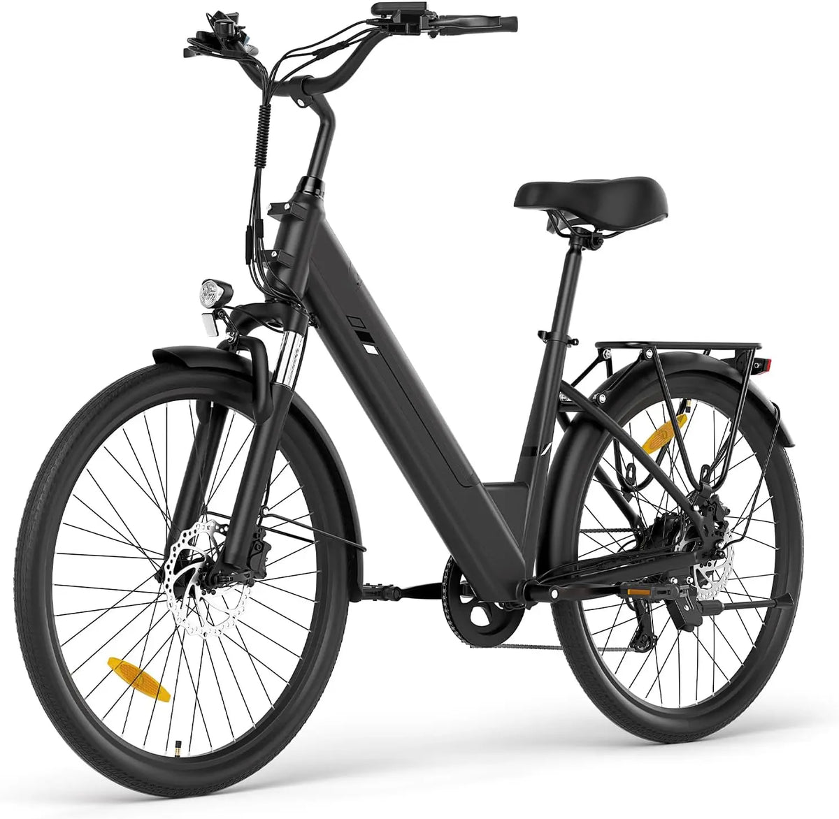 Touroll E-Bike J2, 26 Zoll, Reichweite bis 100 km, 561,6 Wh, 250 W