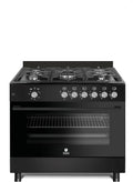 Gasline Backofen GAG90GOINNB, Schwarz