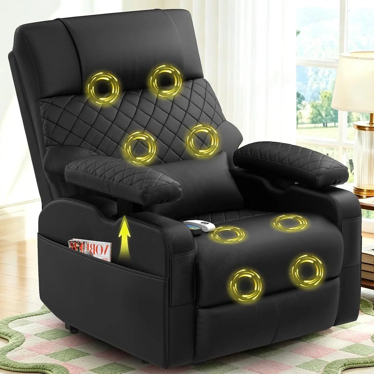 SQUEBILIFE Sessel, Heizfunktion