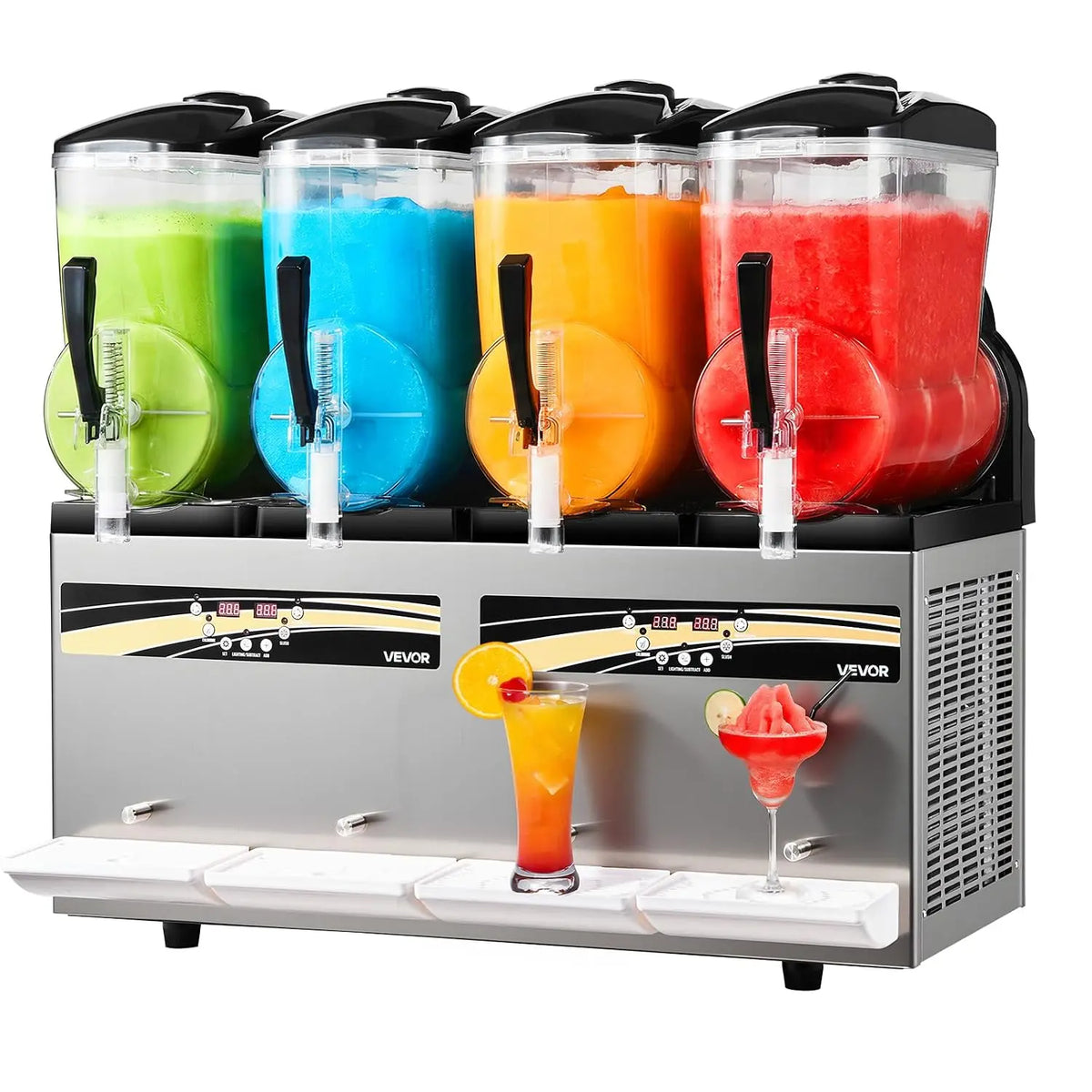 VEVOR Eiswürfelmaschine, 12 L, 1650 W