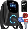 Tera Ladegerät, Schwarz, 22 kW, 400 V, App-Steuerung
