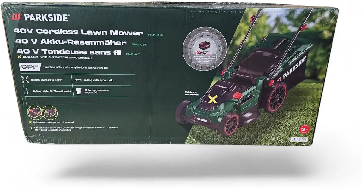 Parkside Rasenmäher PRMA 40, 4 ah
