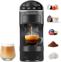 CAPXSNOB Kapselkaffeemaschine Magician2, ESE 44, 1400 W, 1,2 L, Display