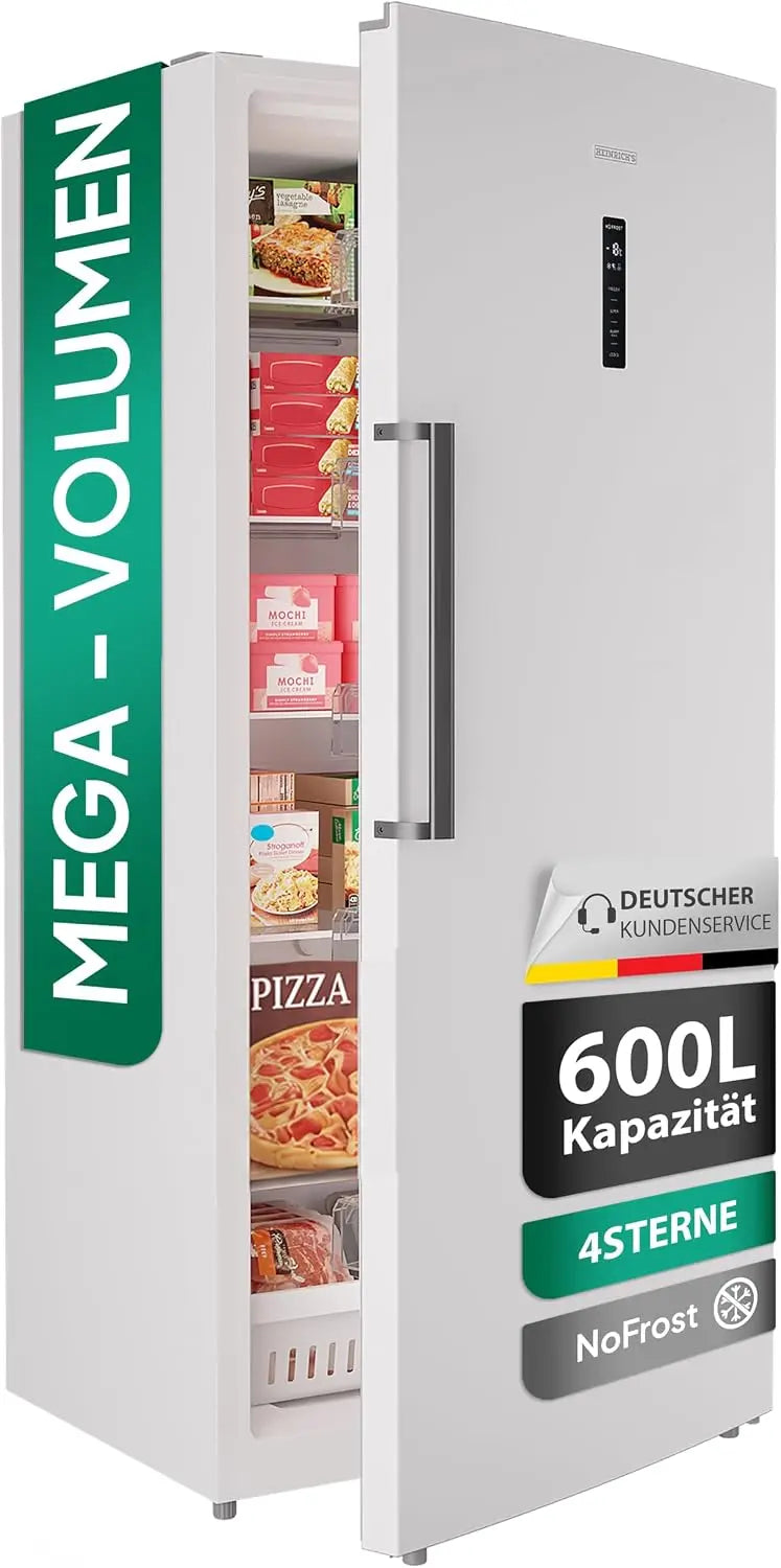 Heinrich´s Gefrierschrank, 600 L, No Frost, Display