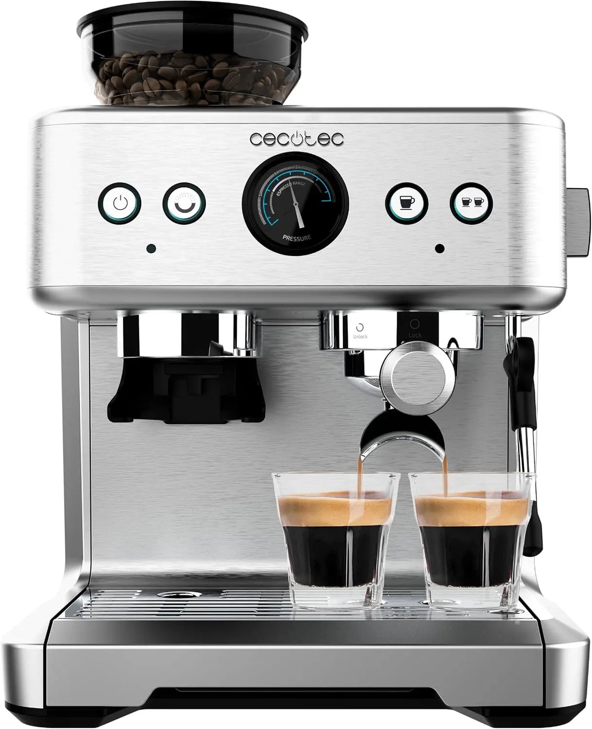 Cecotec Kaffeemaschine, 2250 W, 20 bar