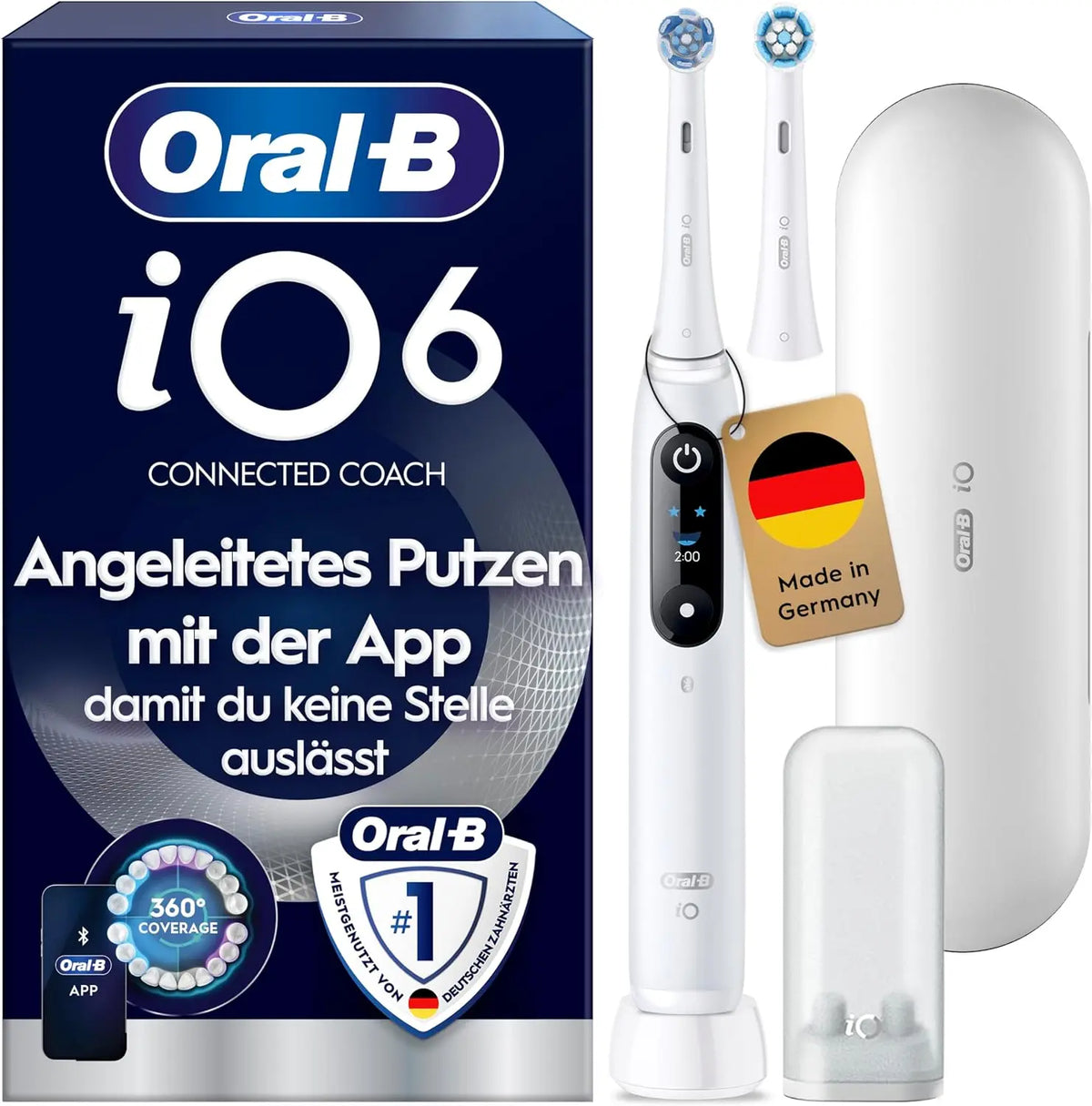 Oral-B Elektrische Zahnbürste, Weiß