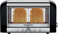 Magimix Toaster, Edelstahl, Schwarz