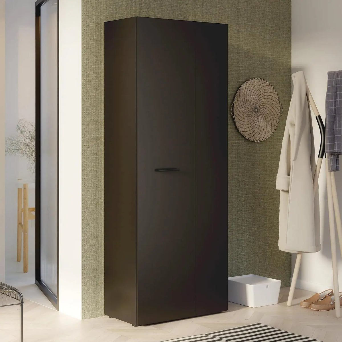 Forte Schrank NET106, Schwarz